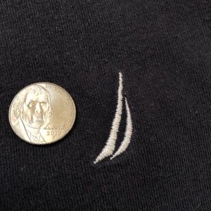 90s Vintage Nautica Embroidered Mino Logo T-shirt